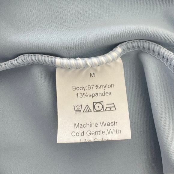 Tennis Pickle Ball Athletic Sleeveless Dress and Shorts Sky Blue Women's Sz M - Picture 11 of 12